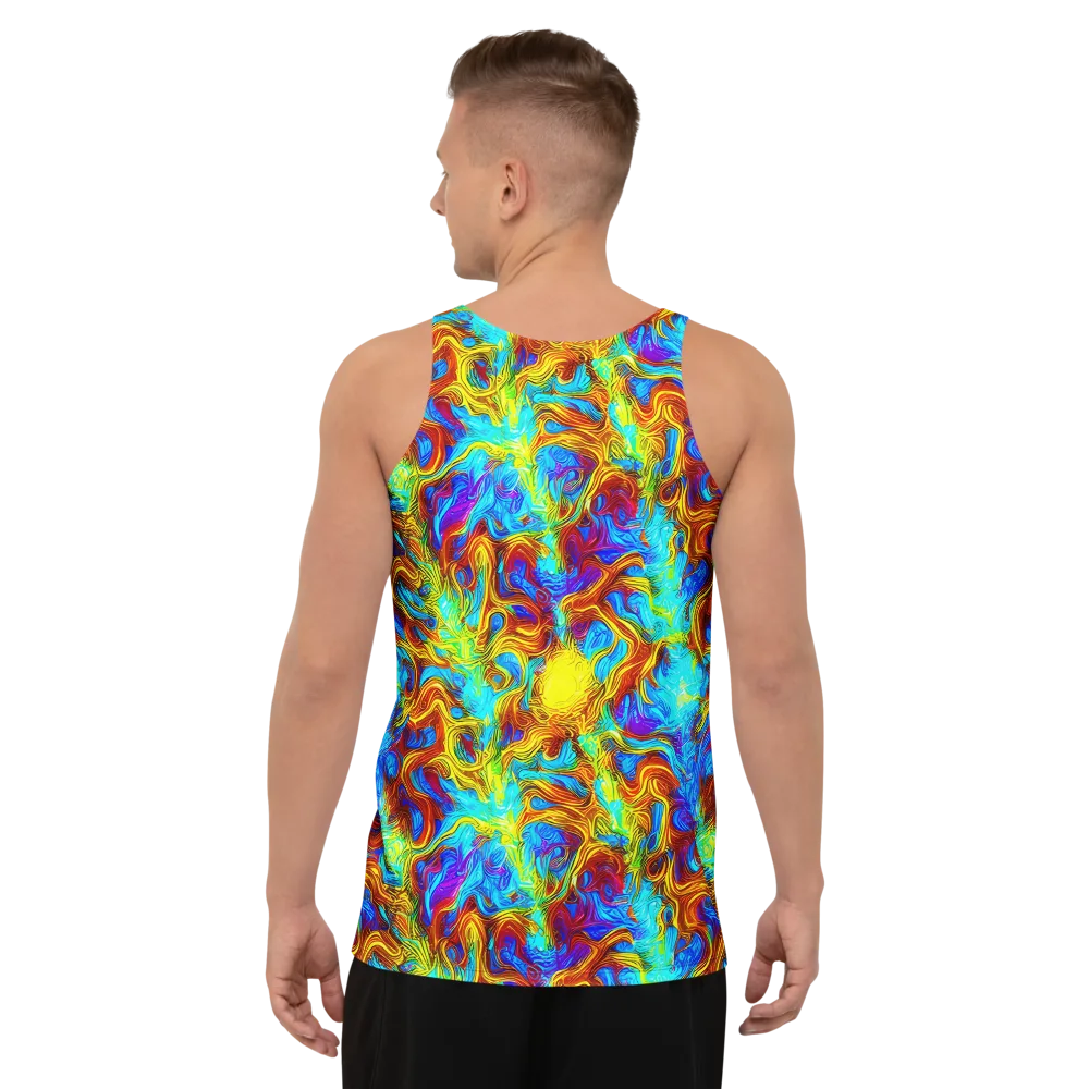 Psychic Rapids on Men's Tank Top — Back