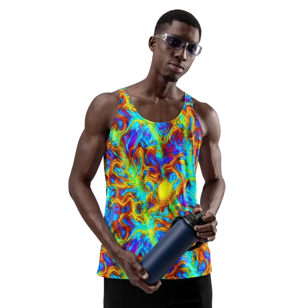 Psychic Rapids on Men's Tank Top — Front