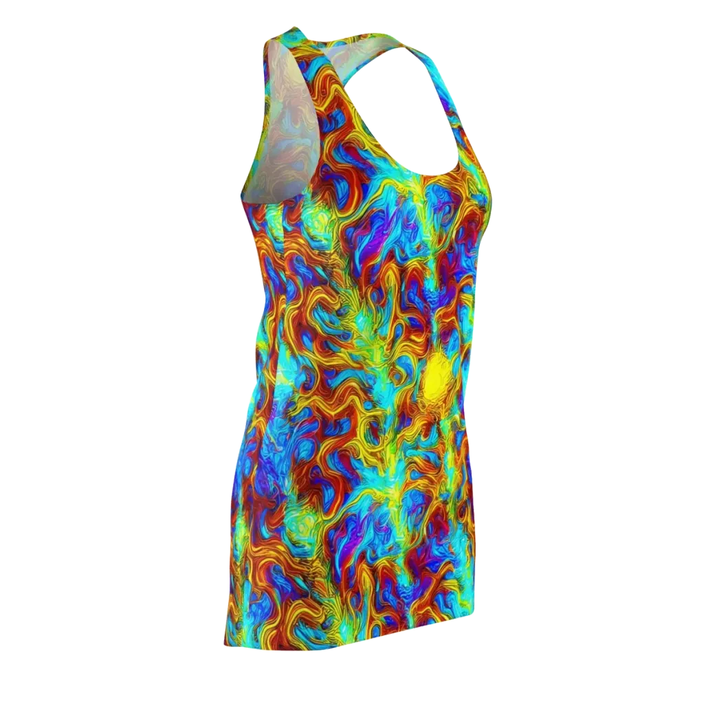 Psychic Rapids on Racerback Dress — Front Side