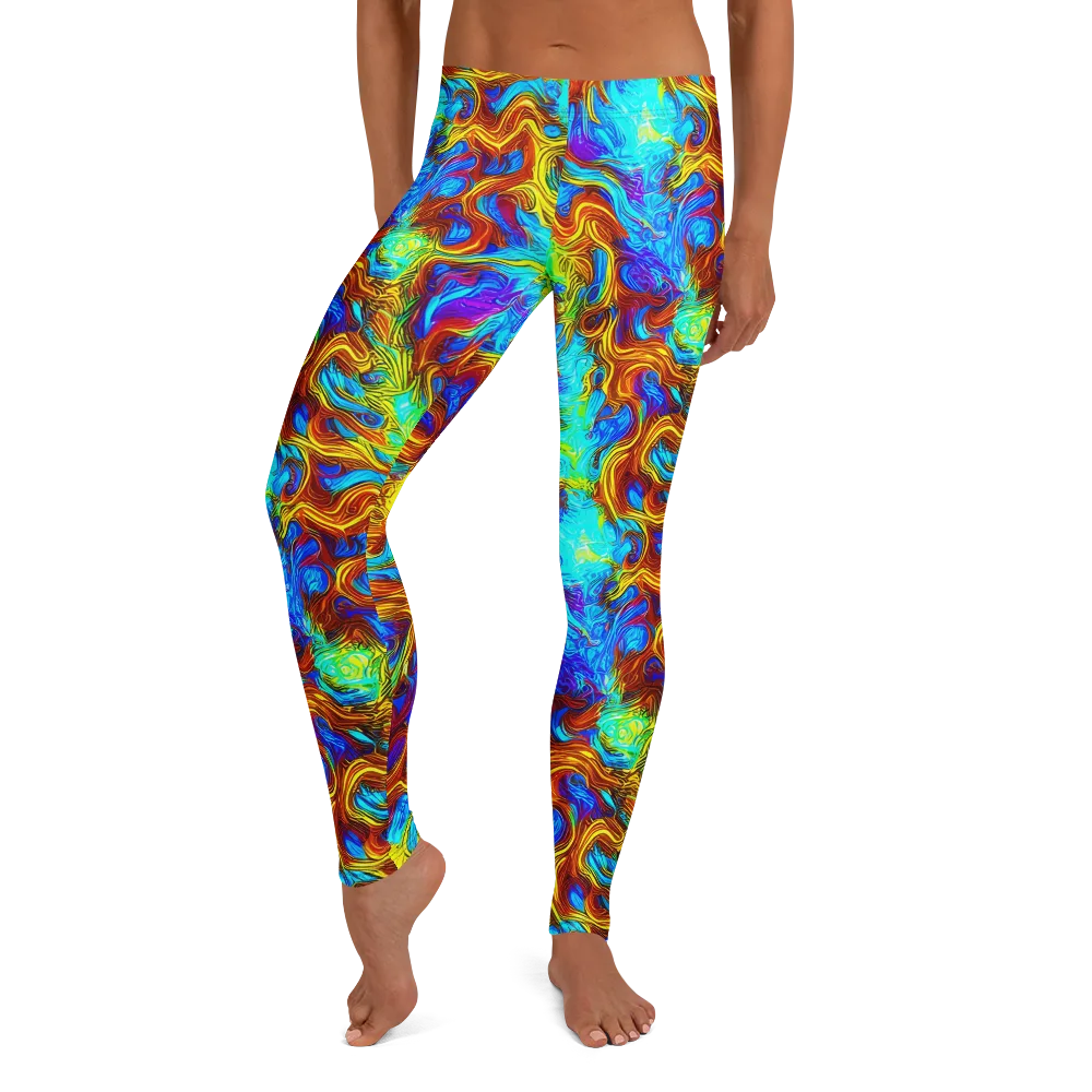 Psychic Rapids on Leggings — Front