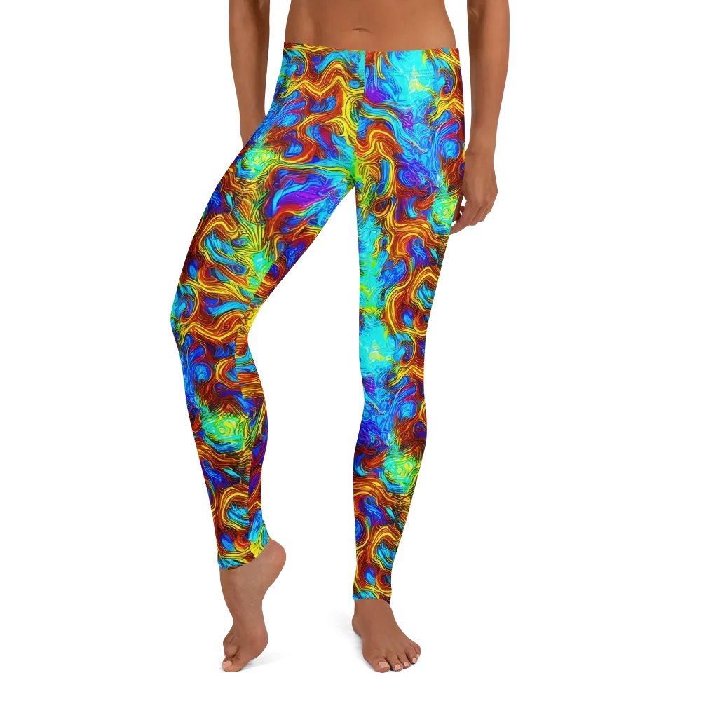 Psychic Rapids on Leggings — Front