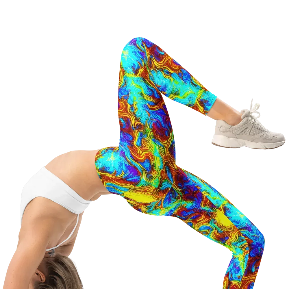 Psychic Rapids on Leggings — Right