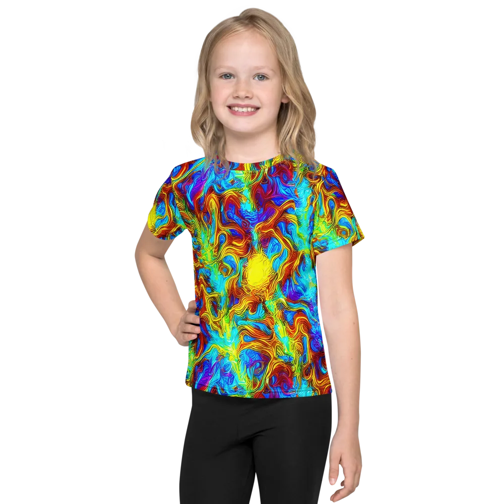 Psychic Rapids on Kids Crew Neck T-Shirt — Front