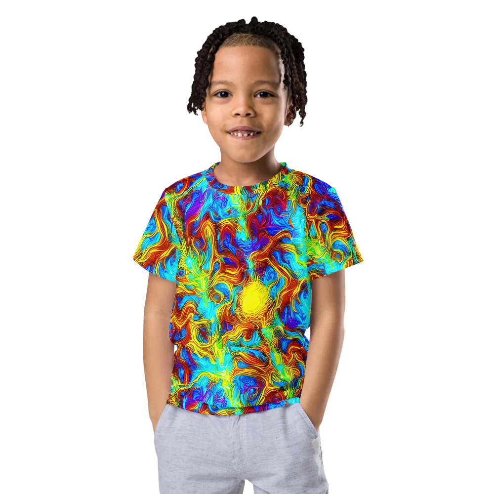 Psychic Rapids on Kids Crew Neck T-Shirt — Front