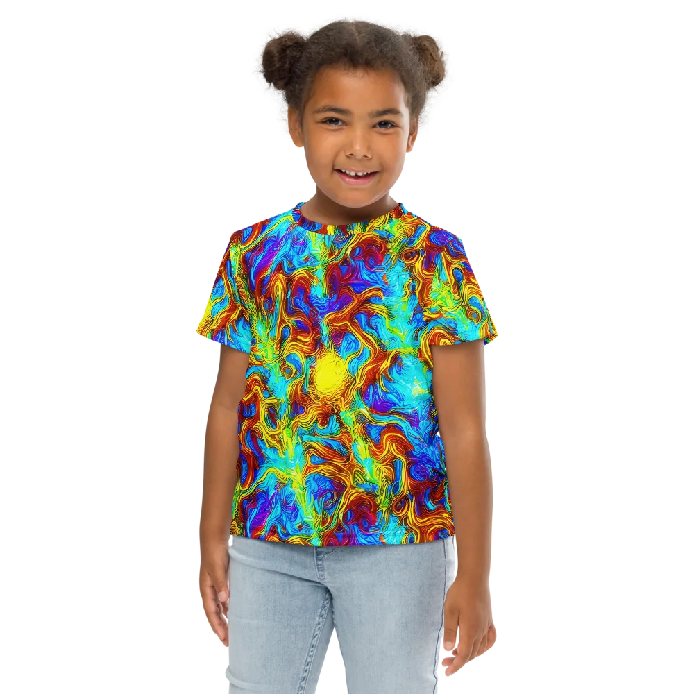 Psychic Rapids on Kids Crew Neck T-Shirt — Front