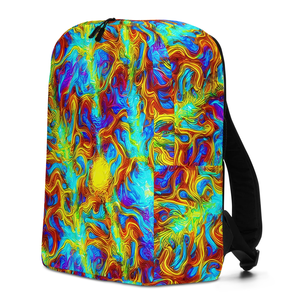 Psychic Rapids on Minimalist Backpack — Left