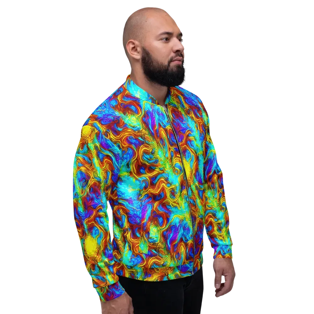 Psychic Rapids on Bomber Jacket — Right