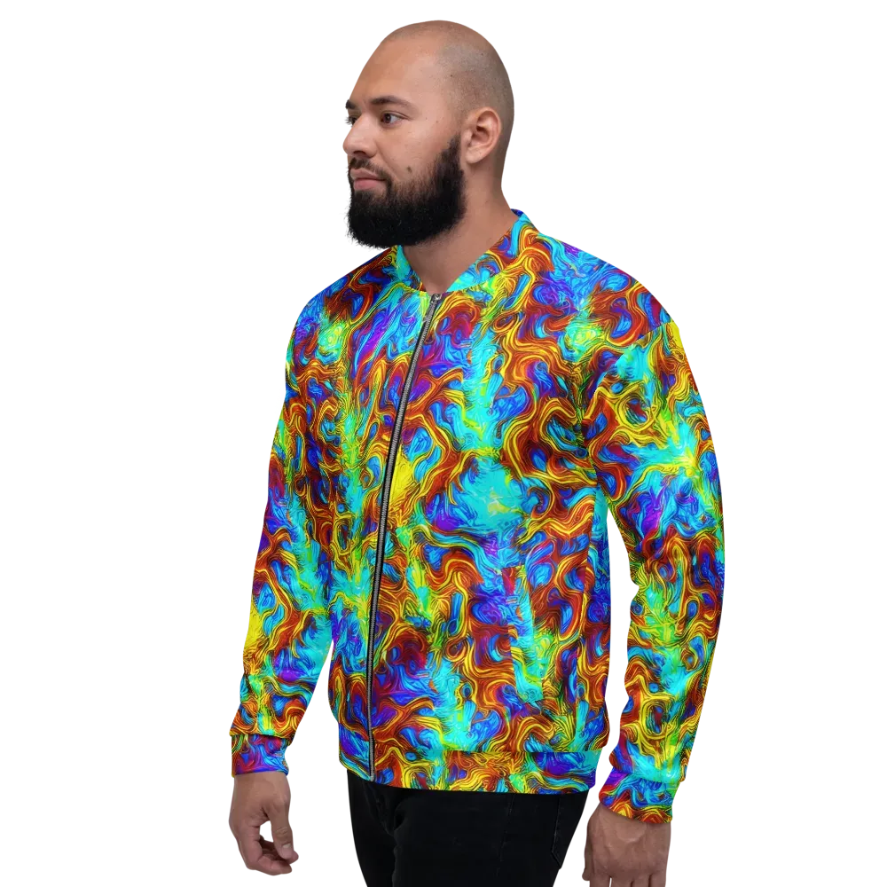 Psychic Rapids on Bomber Jacket — Left