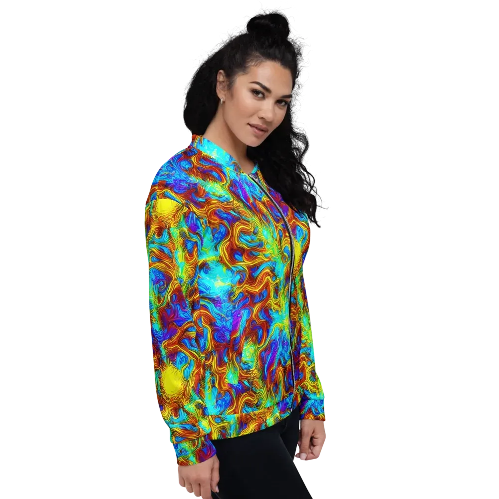 Psychic Rapids on Bomber Jacket — Right