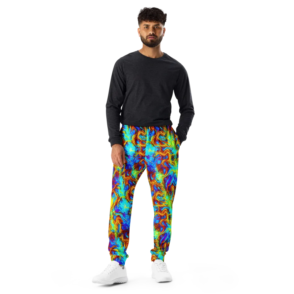 Psychic Rapids on Men's Joggers — Front
