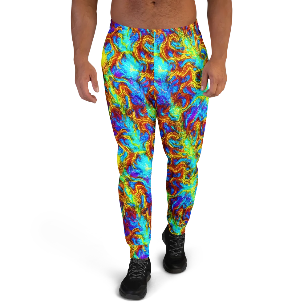 Psychic Rapids on Men's Joggers — Front