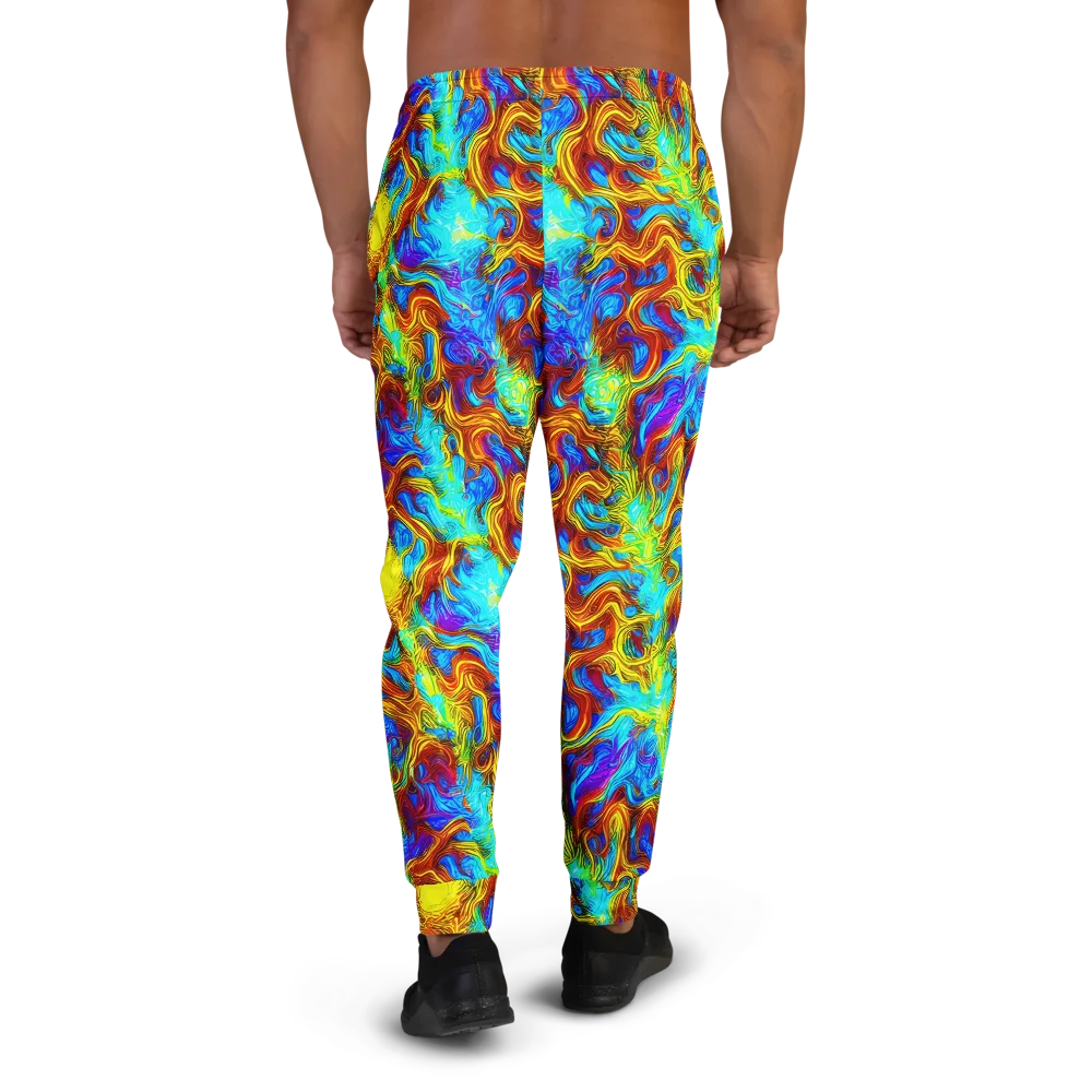 Psychic Rapids on Men's Joggers — Back