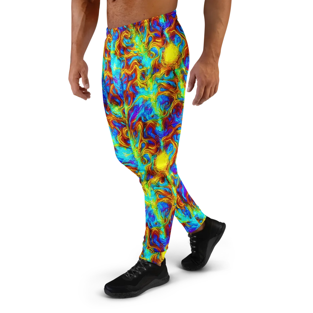 Psychic Rapids on Men's Joggers — Left