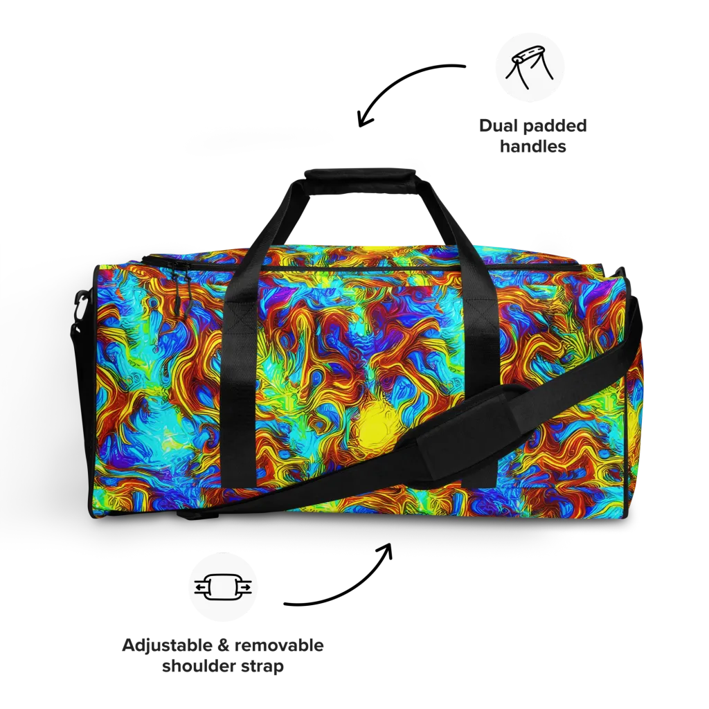 Psychic Rapids on Duffle Bag — Front