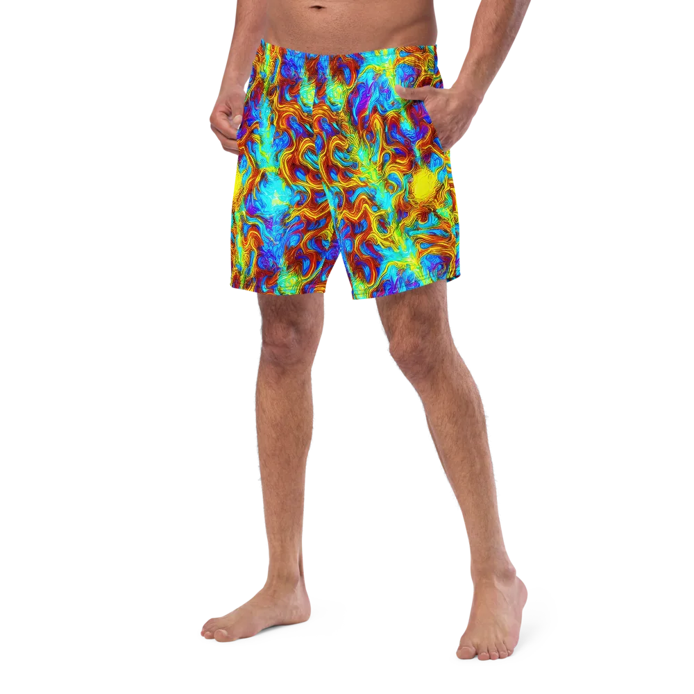 Psychic Rapids on Swim Trunks — Left Front