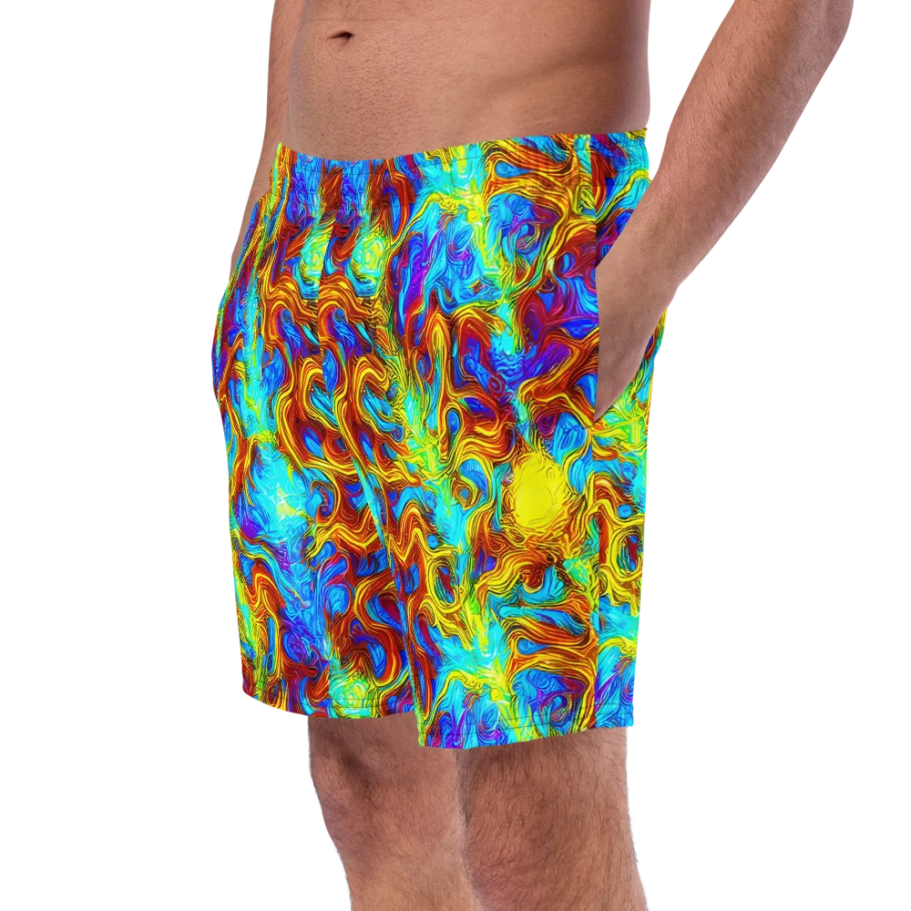 Psychic Rapids on Swim Trunks — Left Front