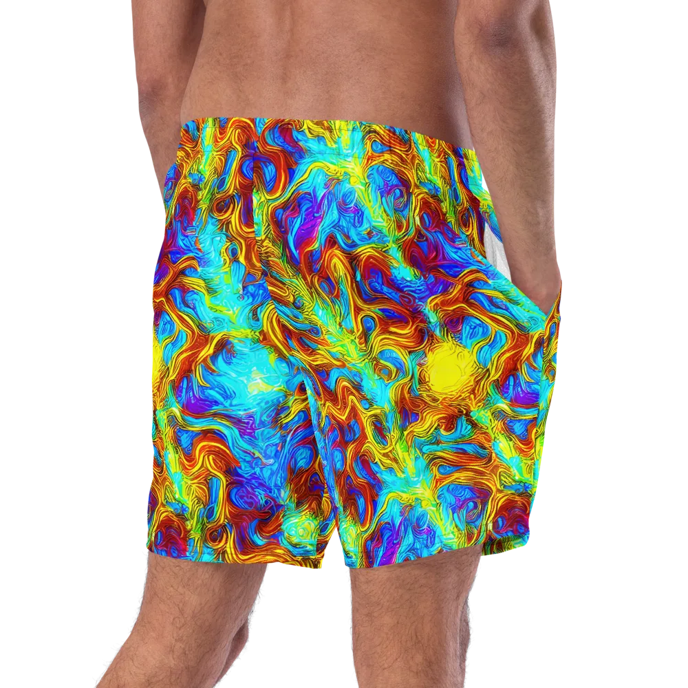 Psychic Rapids on Swim Trunks — Right Back