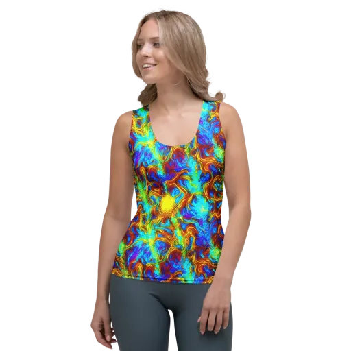 Psychic Rapids on a Women's Tank Top