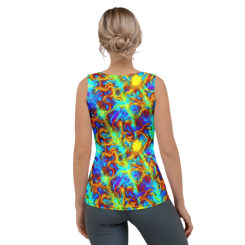 Psychic Rapids on Women's Tank Top — Back