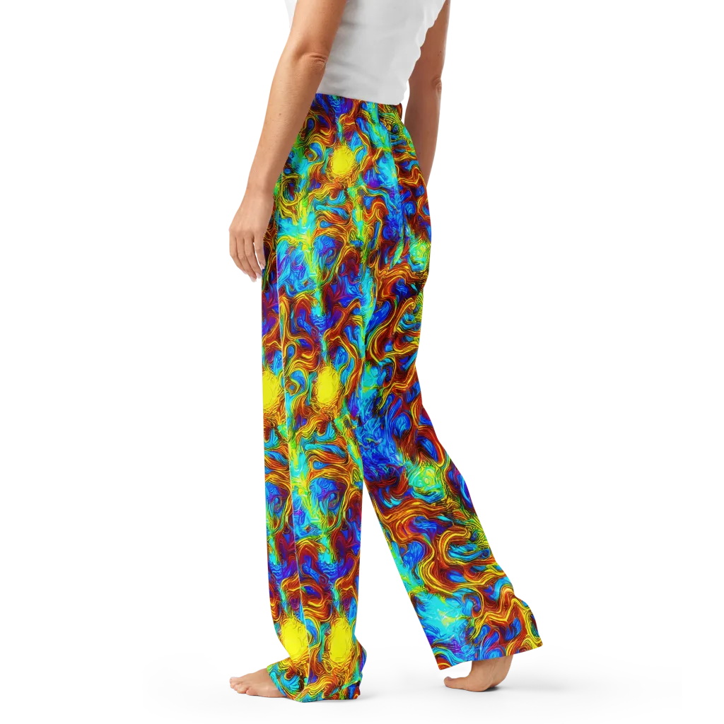 Psychic Rapids on Women's Pajama Pants — Left