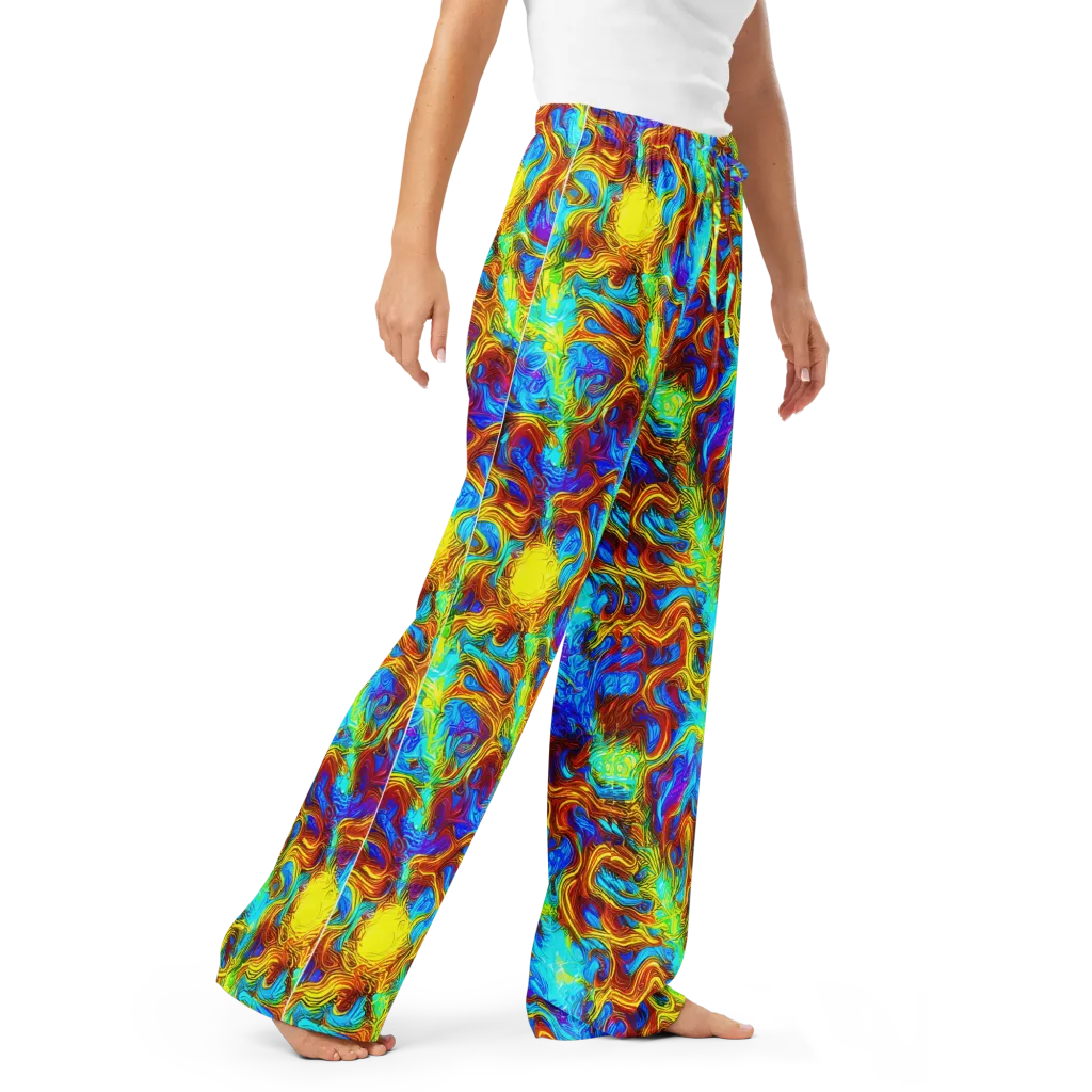 Psychic Rapids on Women's Pajama Pants — Right Front