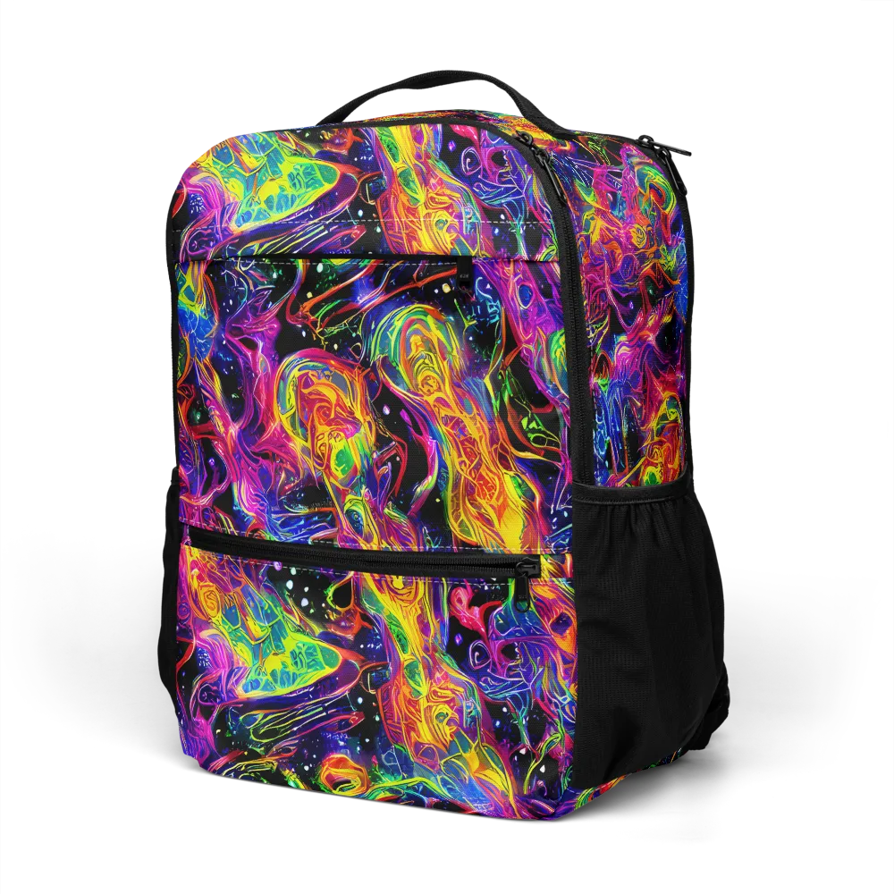 Hypercolor Dreamscape on Utility Backpack — Left Front