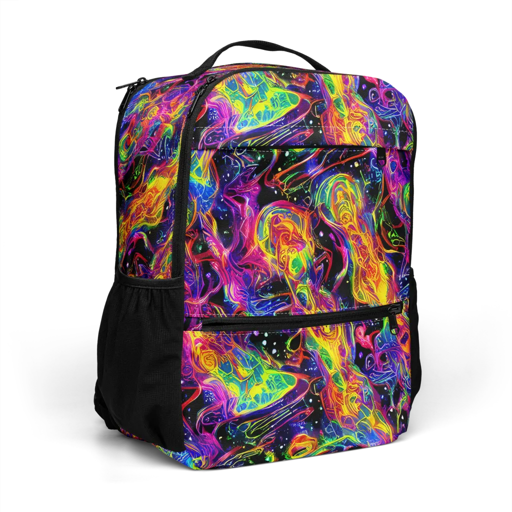 Hypercolor Dreamscape on Utility Backpack — Right Front