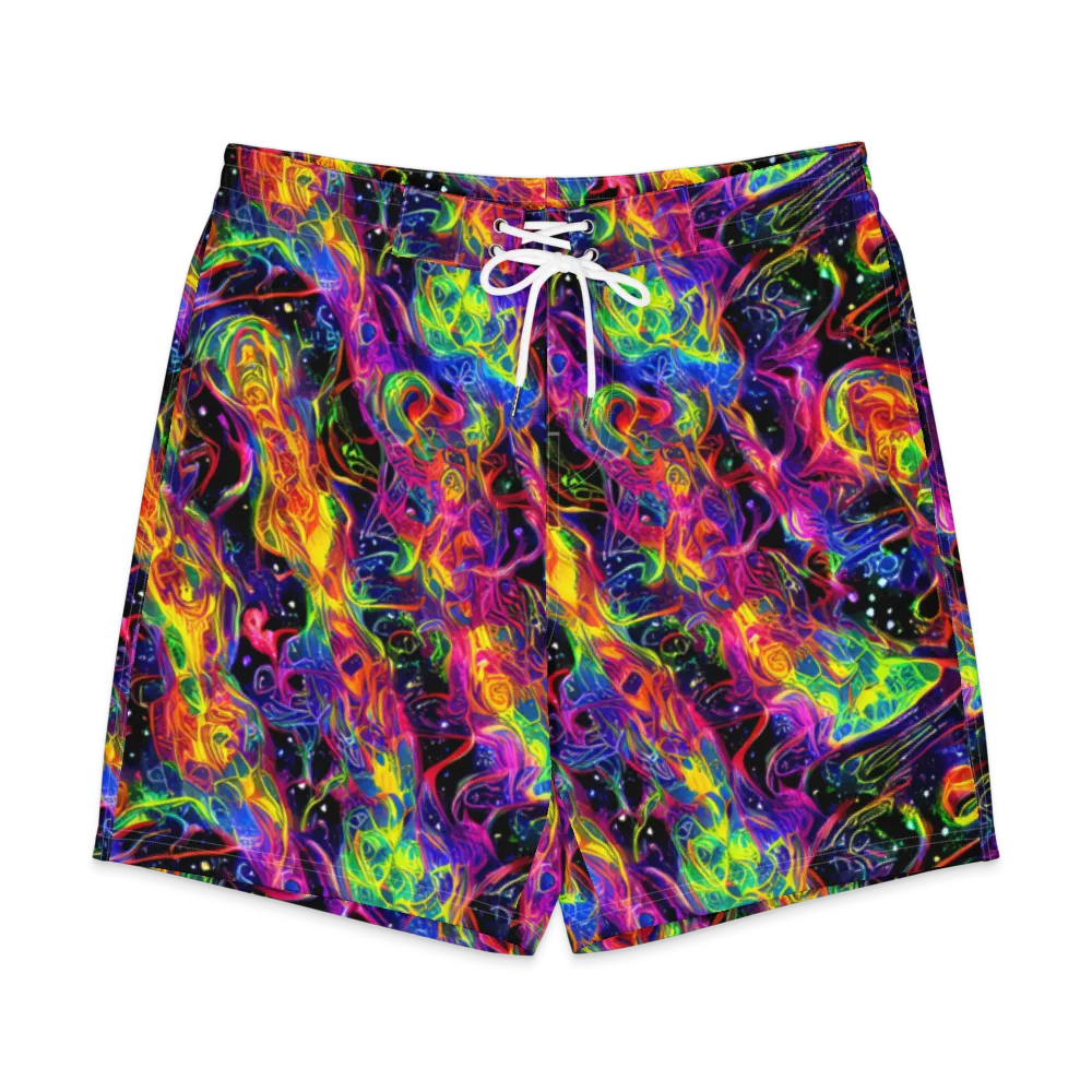 Hypercolor Dreamscape on Men's Board Shorts — Front