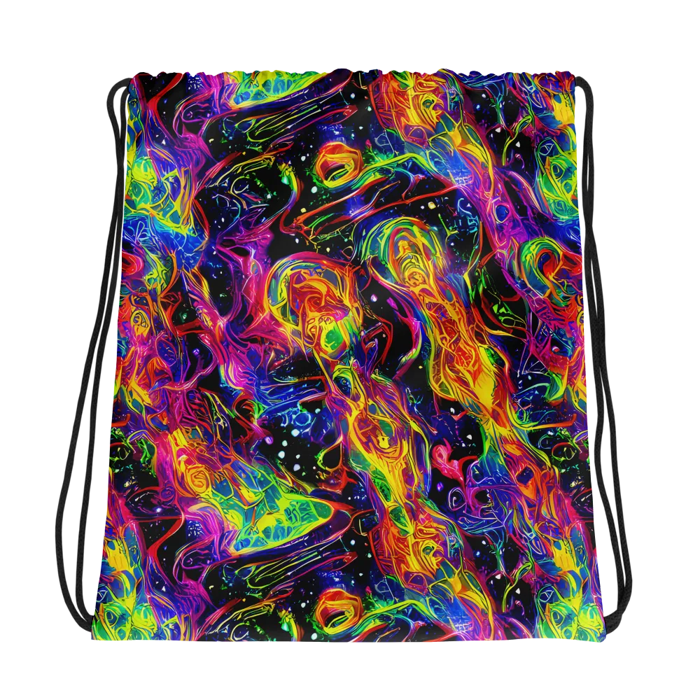 Hypercolor Dreamscape on Drawstring Bag — Photo