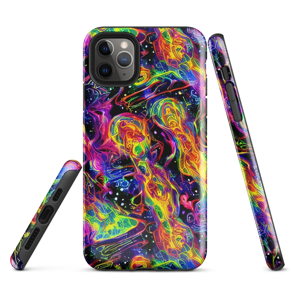 Hypercolor Dreamscape on Tough Case for iPhone® — Front