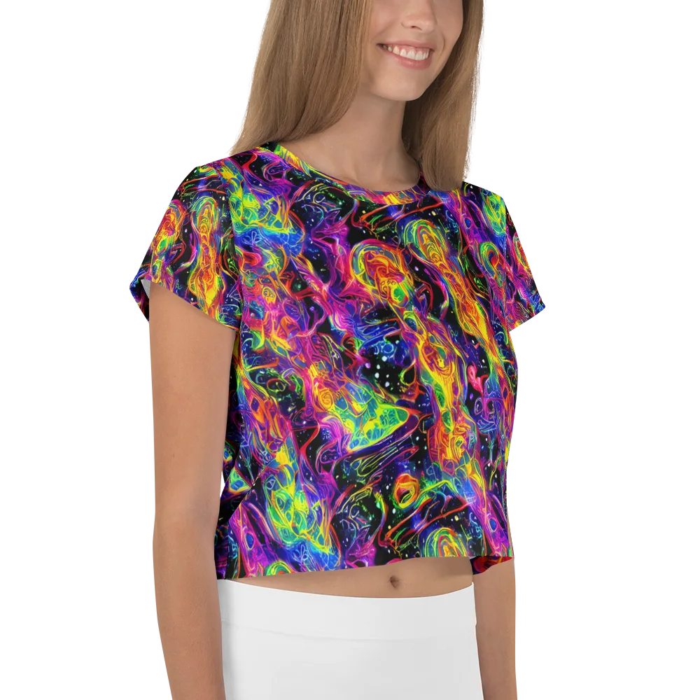 Hypercolor Dreamscape on Crop Tee — Right