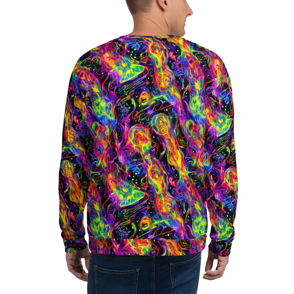 Hypercolor Dreamscape on Sweatshirt — Back