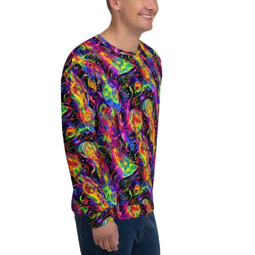 Hypercolor Dreamscape on Sweatshirt — Right Front