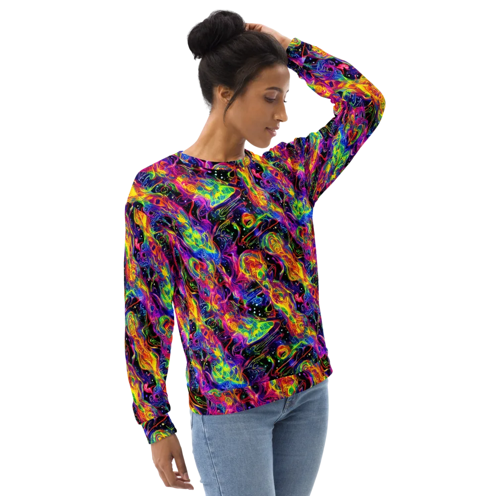 Hypercolor Dreamscape on Sweatshirt — Right Front