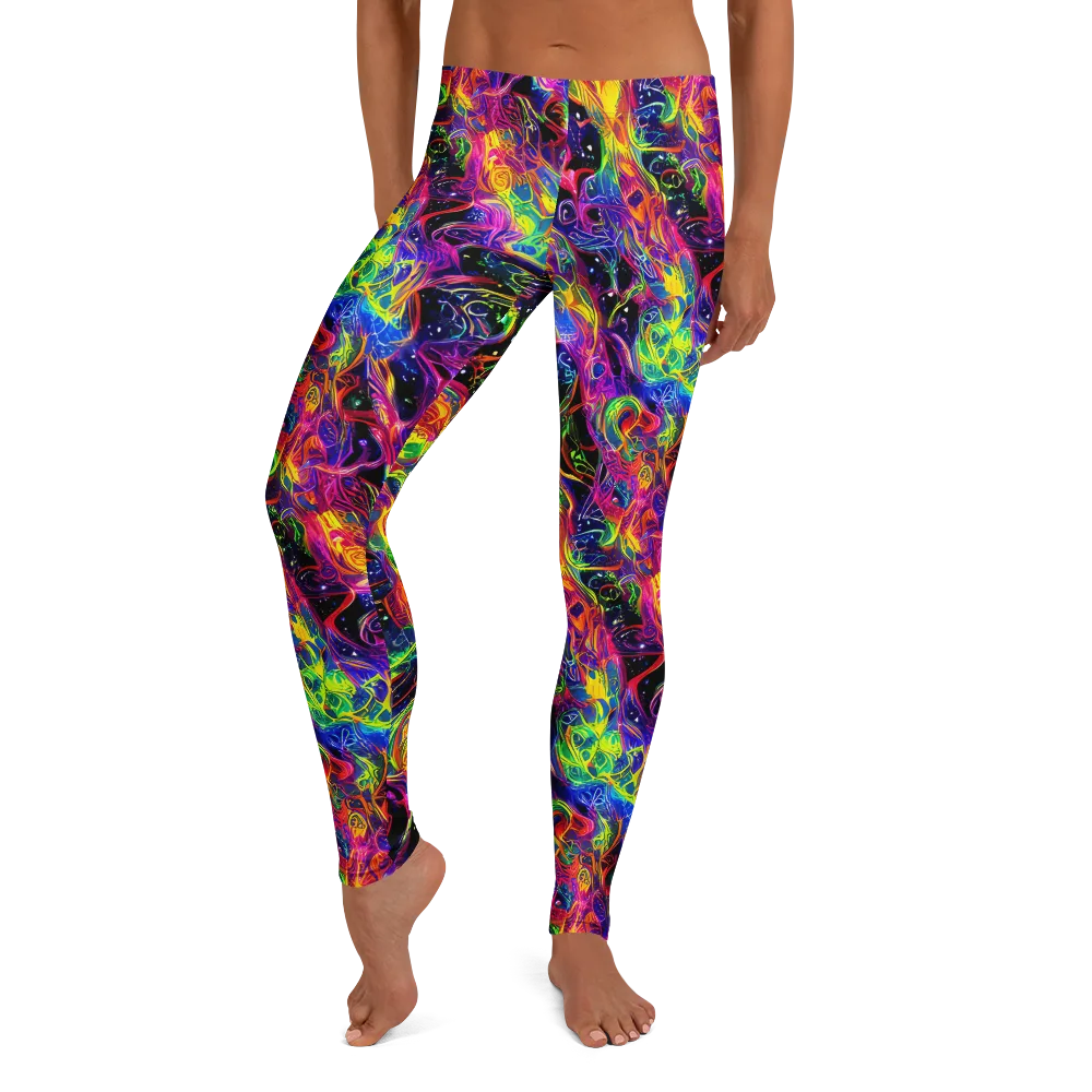 Hypercolor Dreamscape on Leggings — Front