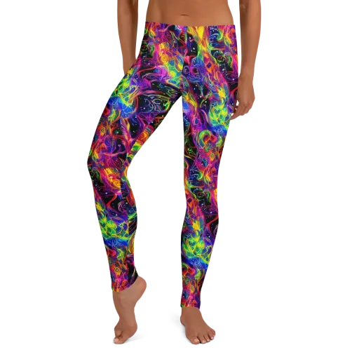 Hypercolor Dreamscape on a Leggings