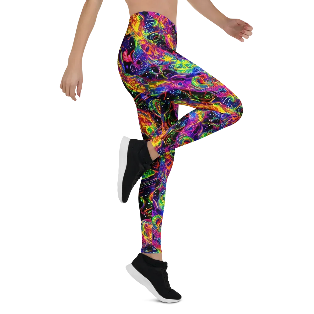 Hypercolor Dreamscape on Leggings — Right