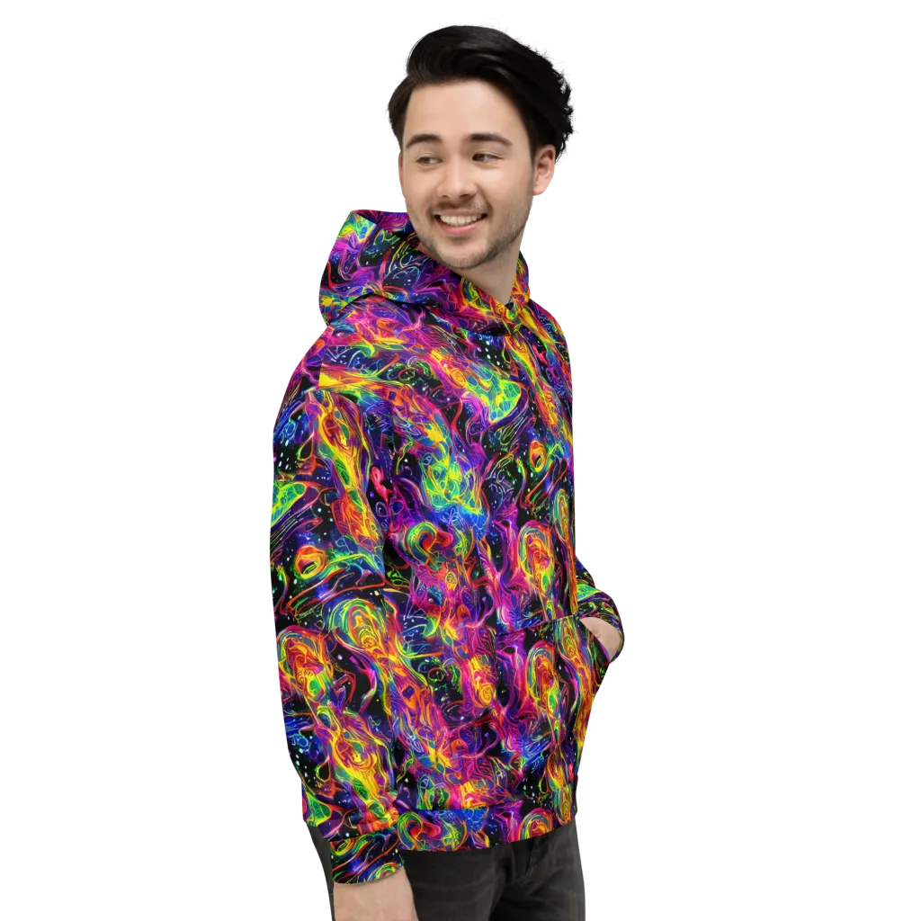 Hypercolor Dreamscape on Hoodie — Right