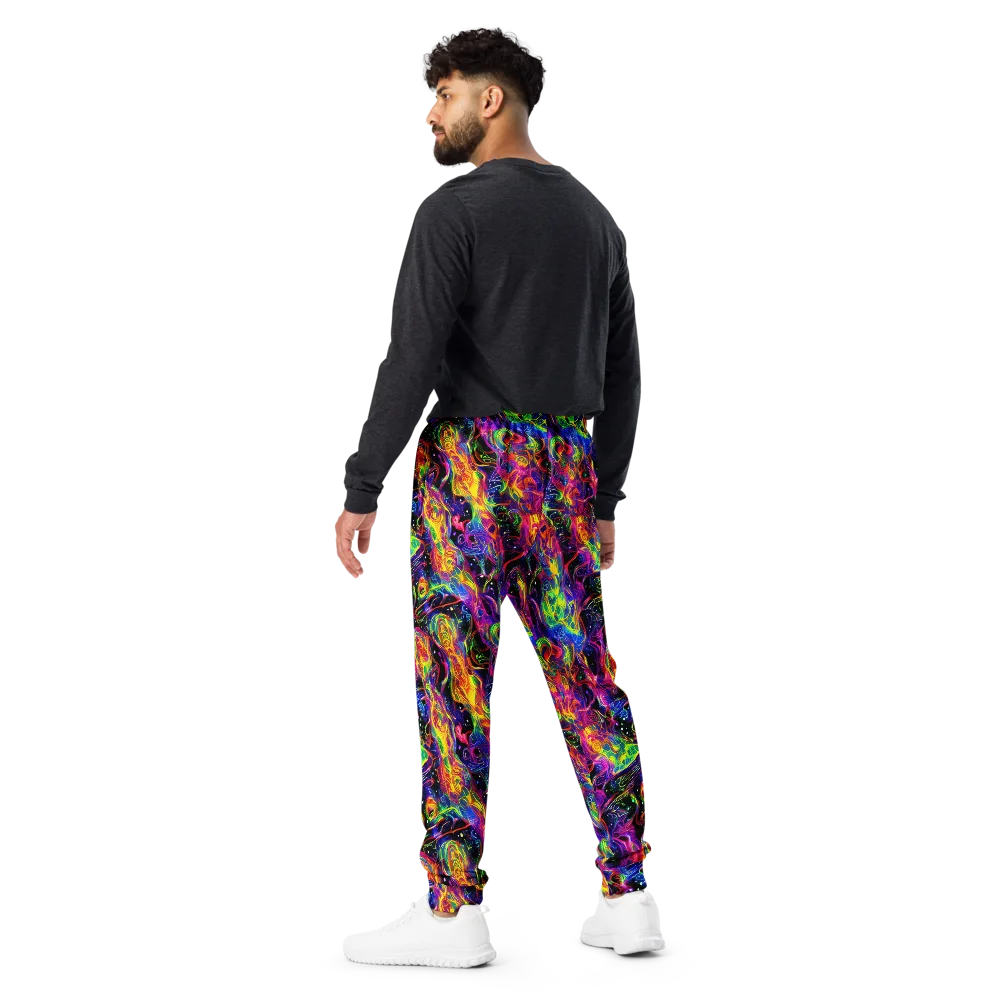 Hypercolor Dreamscape on Men's Joggers — Back