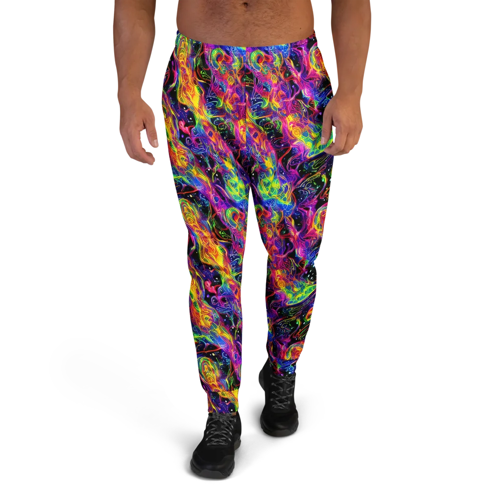 Hypercolor Dreamscape on Men's Joggers — Front