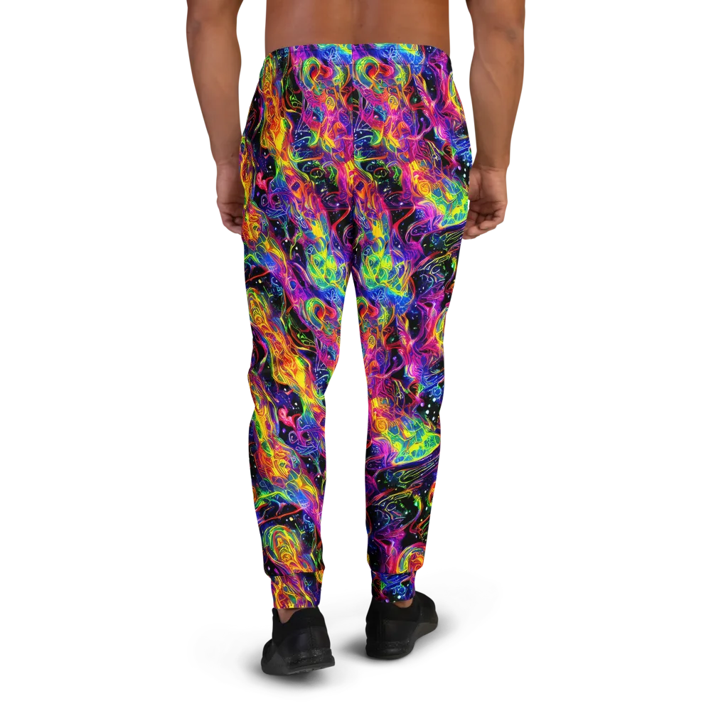 Hypercolor Dreamscape on Men's Joggers — Back
