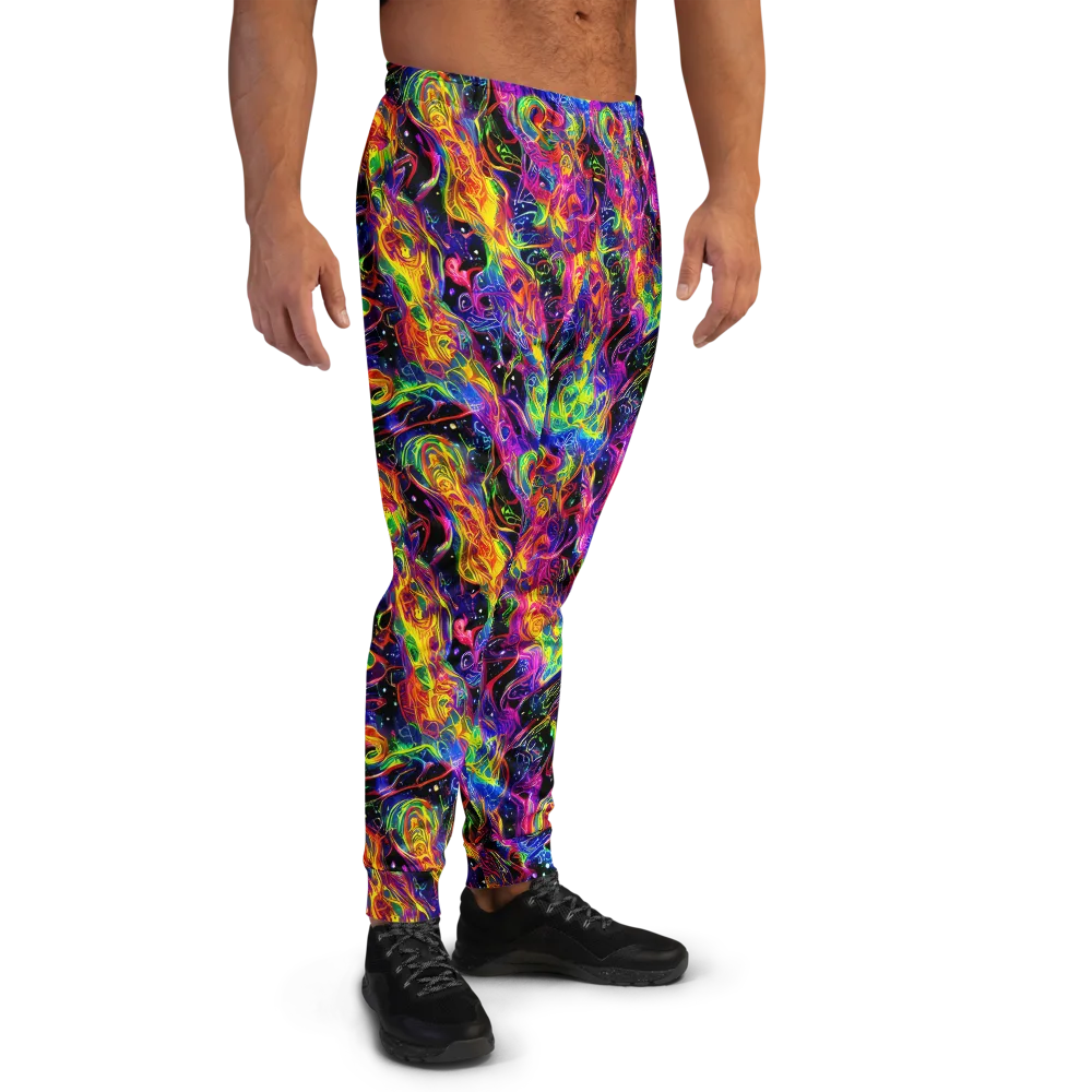 Hypercolor Dreamscape on Men's Joggers — Right
