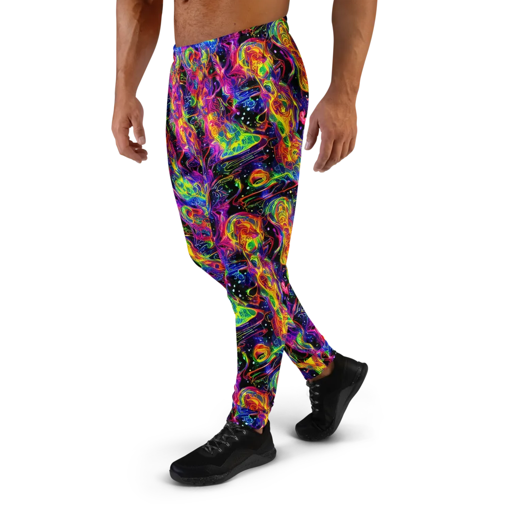Hypercolor Dreamscape on Men's Joggers — Left