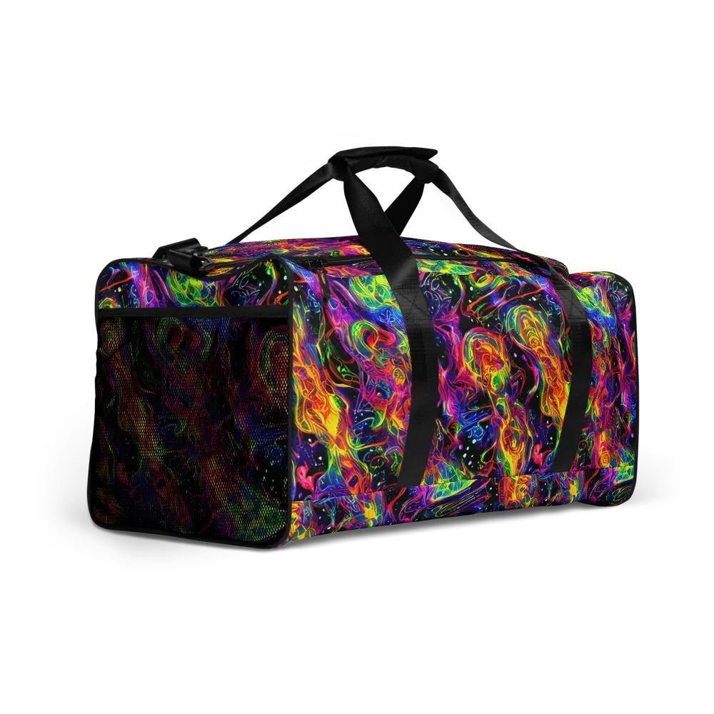 Hypercolor Dreamscape on Duffle Bag — Right Front