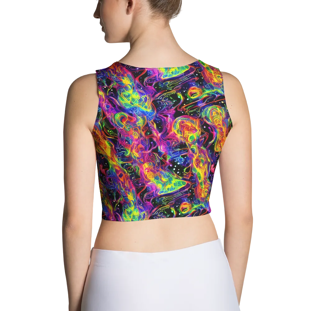 Hypercolor Dreamscape on Crop Top — Back