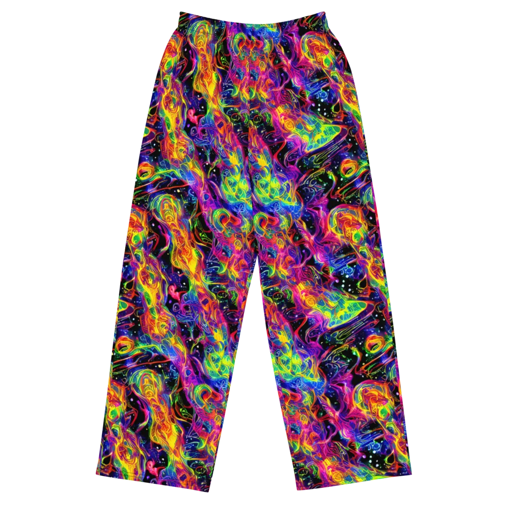 Hypercolor Dreamscape on Wide-Leg Pants — Front