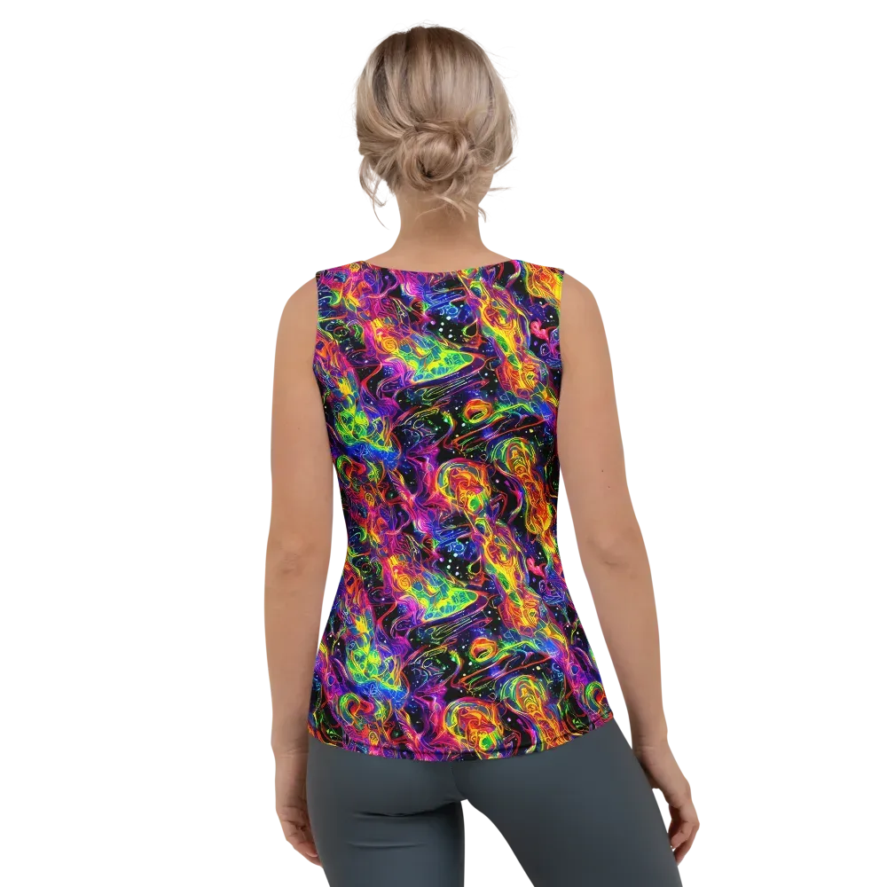 Hypercolor Dreamscape on Women's Tank Top — Back