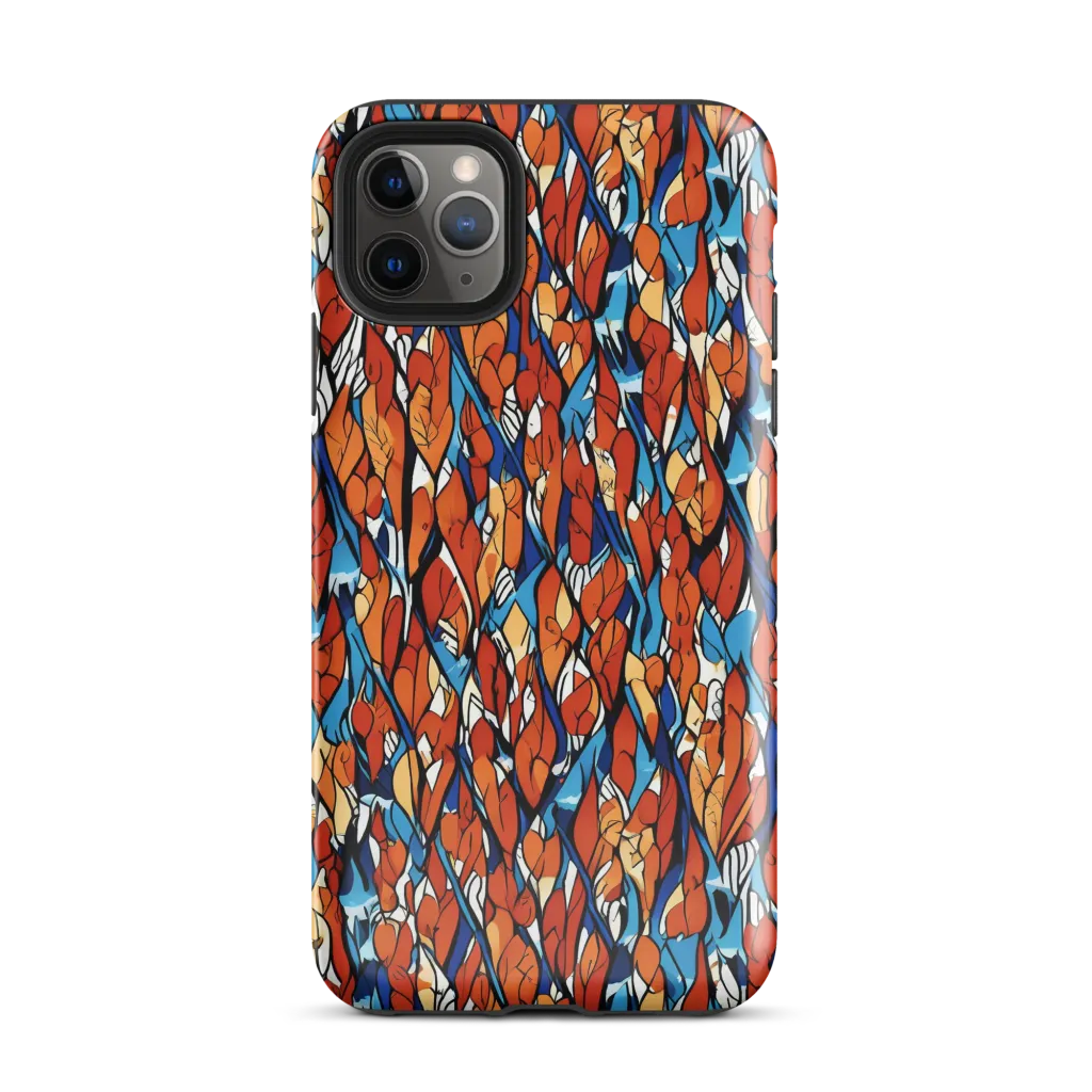 Cobalt Poppy on Tough Case for iPhone® — Front