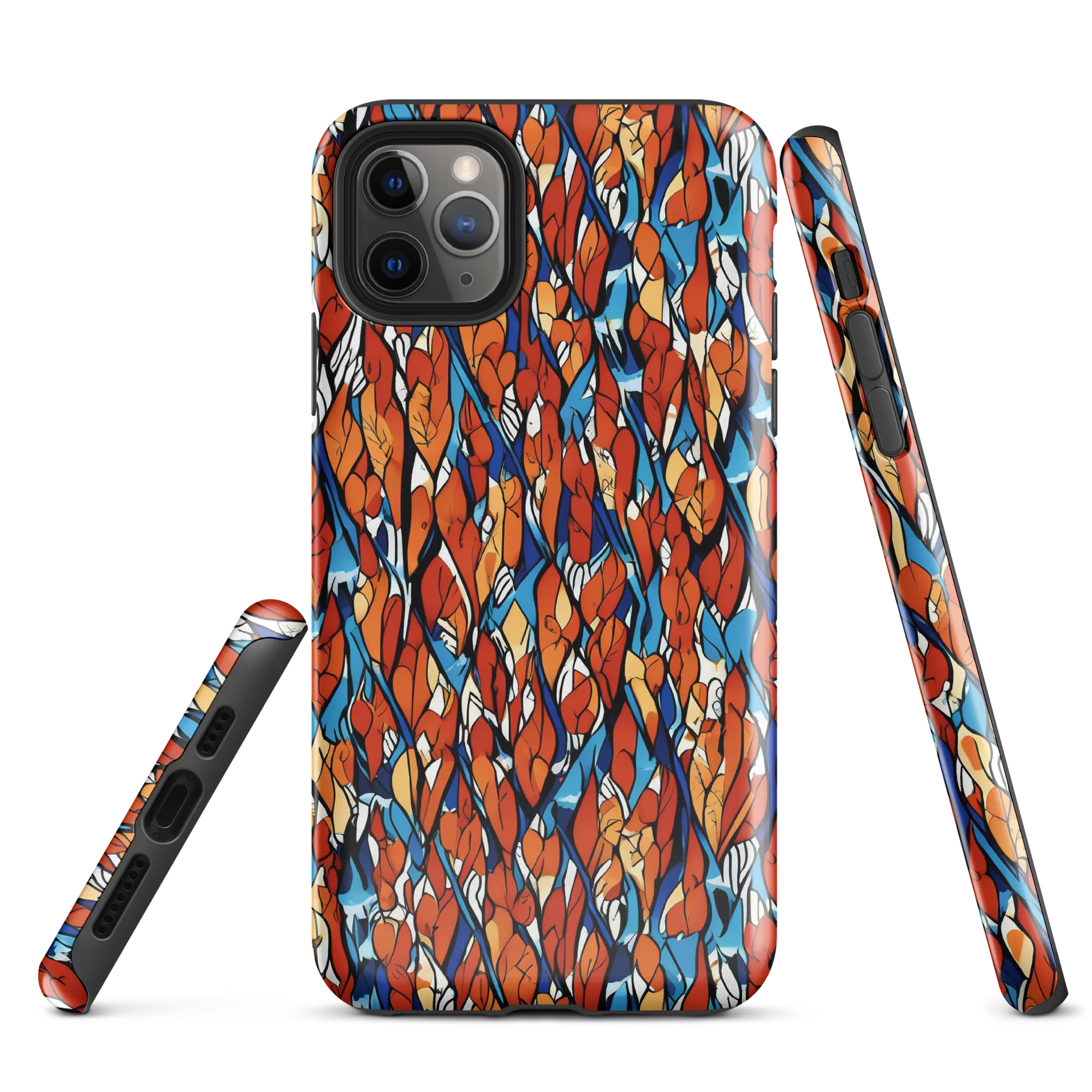 Cobalt Poppy on Tough Case for iPhone® — Front
