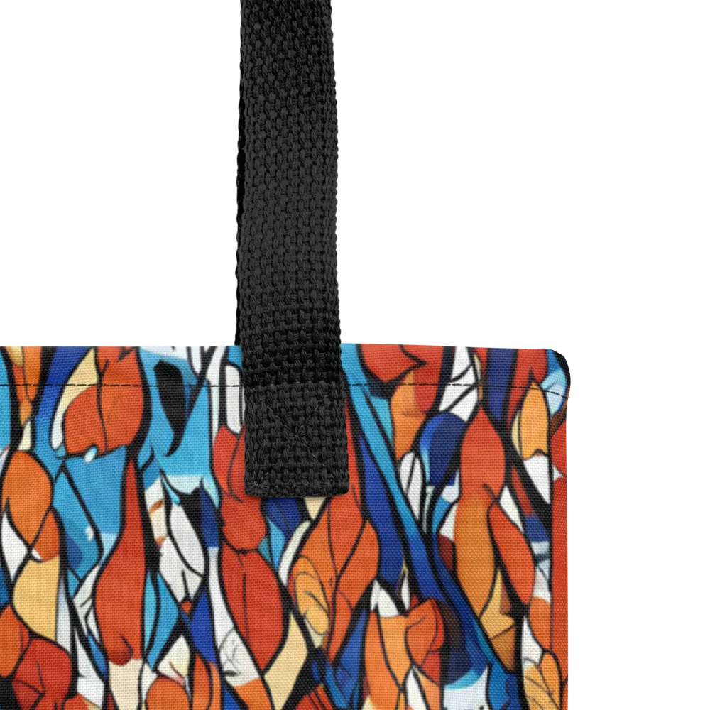 Cobalt Poppy on Tote Bag — Product details